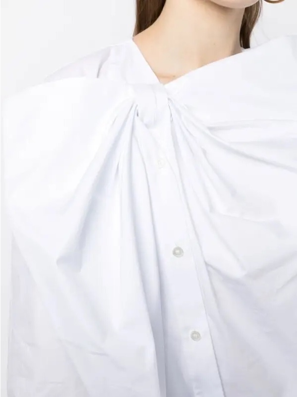 BNWT JNBY Bow Detail long sleeve button down - Picture 2 of 13